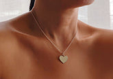 Mini heart pendant necklace